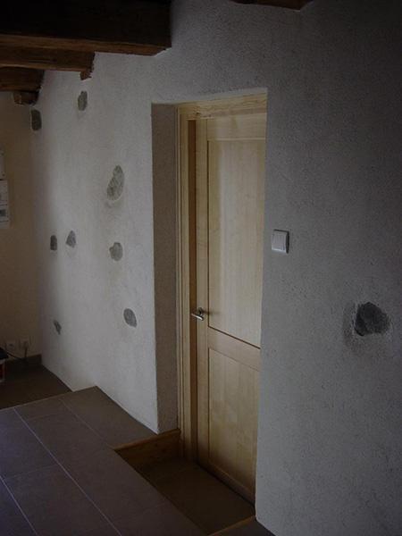 Création porte en bois sur mesure Briançon